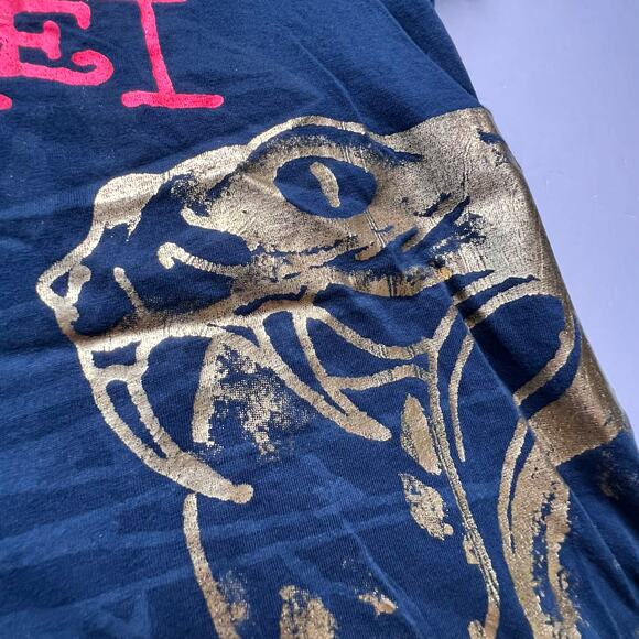 Ed Hardy Christian Audigier Skull Cobra Foil AOP T Shirt Y2K Streetwear Hype L - Picture 6 of 12